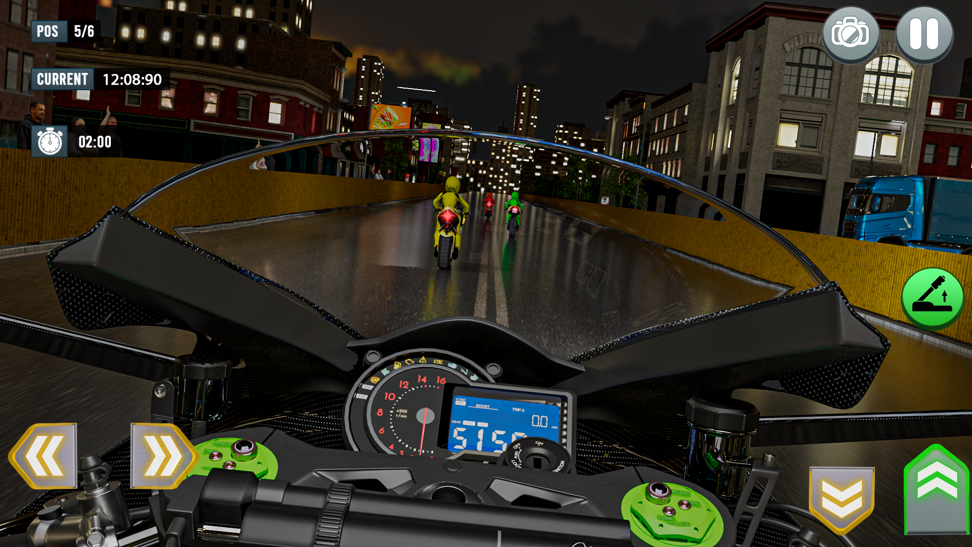 Screenshot of Real Bike Racing Games: Moto