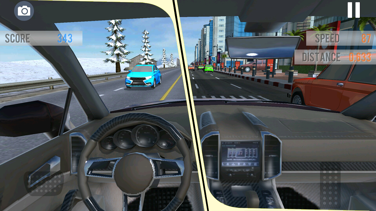 Cuplikan Layar Game Traffic: Luxury Cars SUV