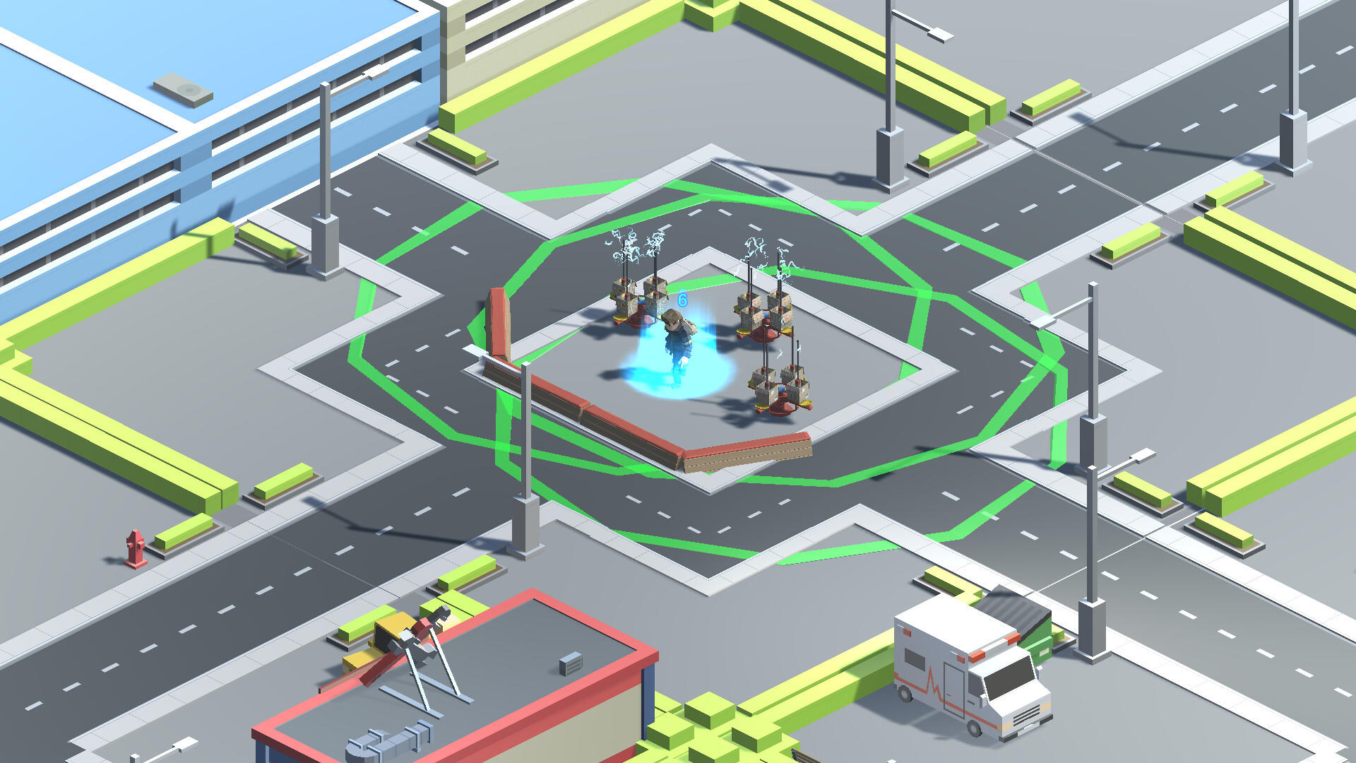 Playground Mayhem Game Screenshot
