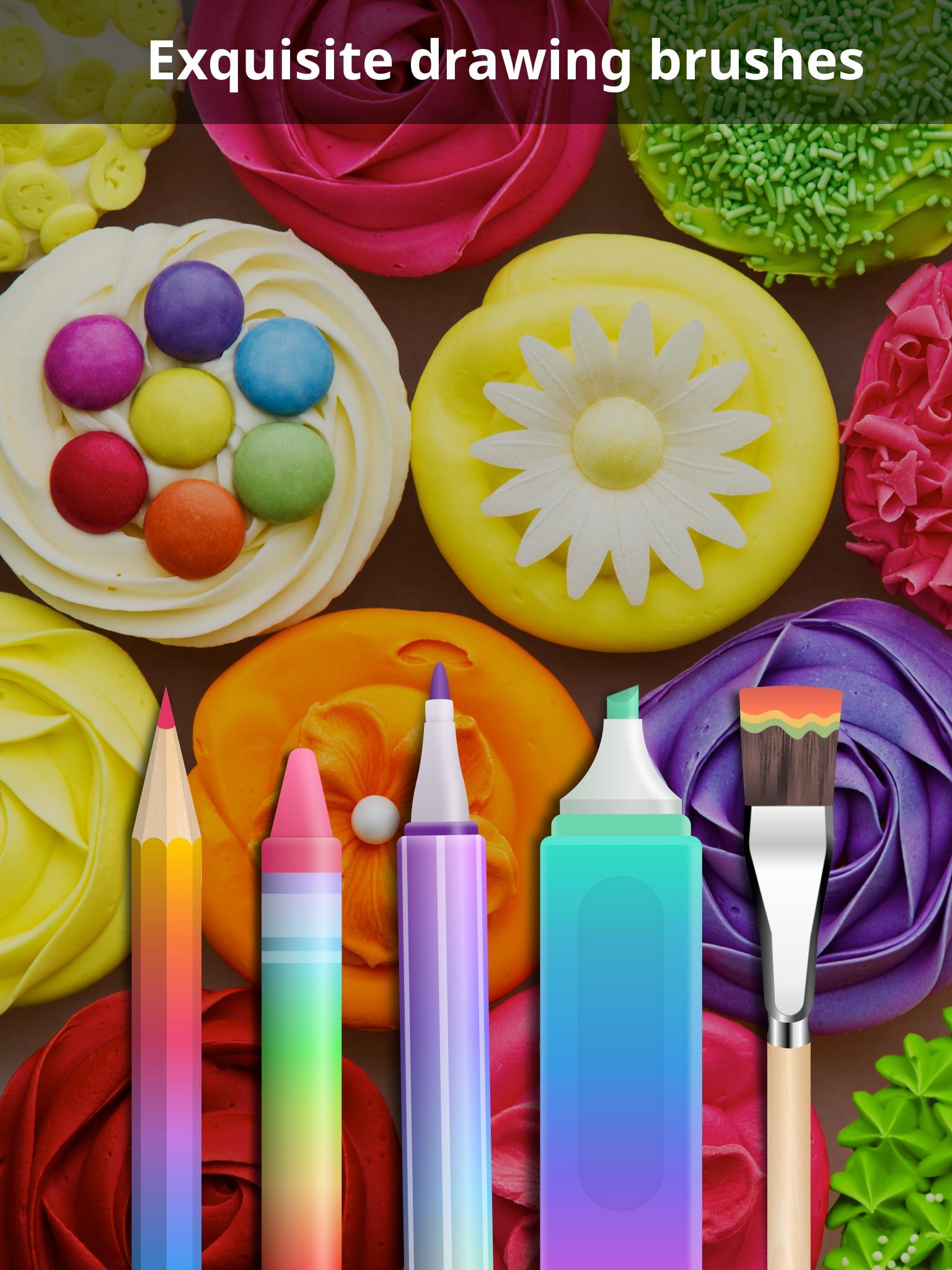 Coloring Book for family Game Screenshot