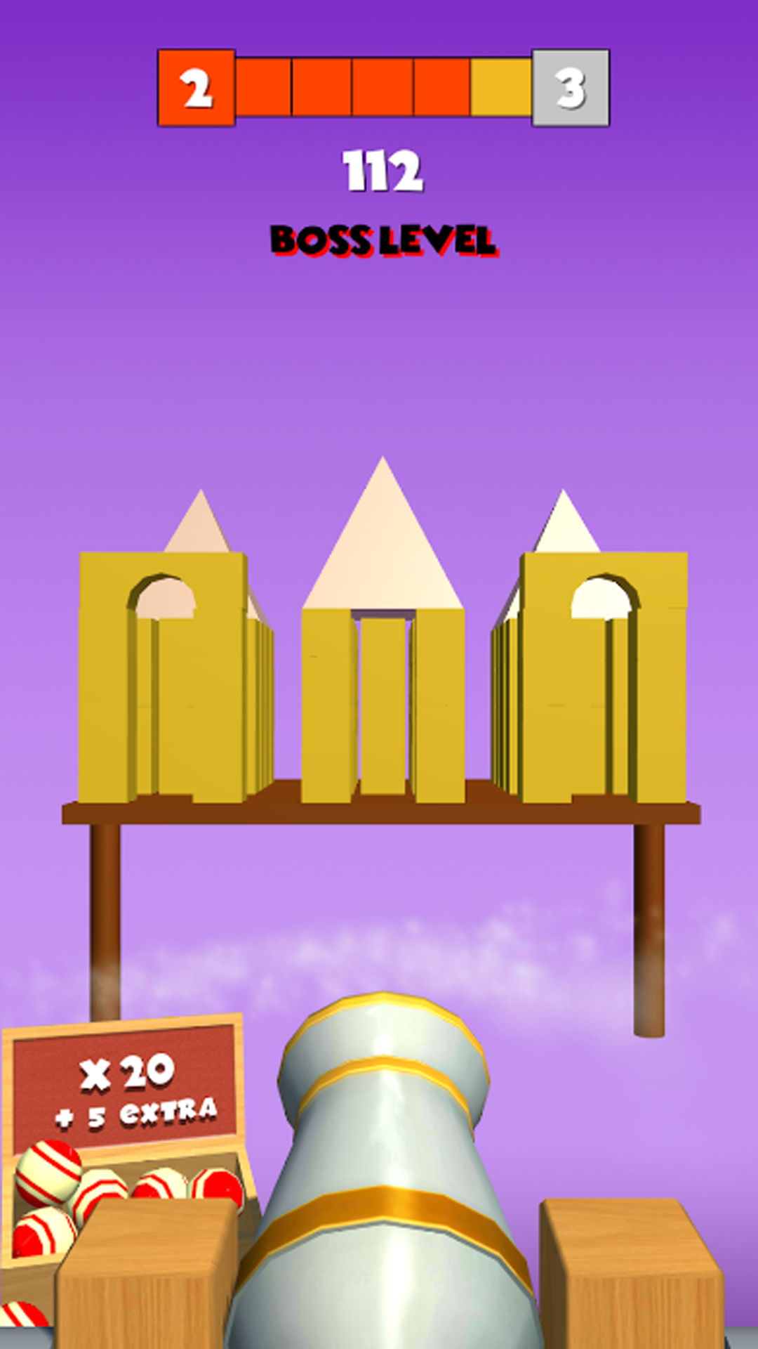 Ultimate Blast Balls 3D Game Screenshot