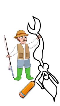 Скриншот игры Drawing: Draw one part funny!