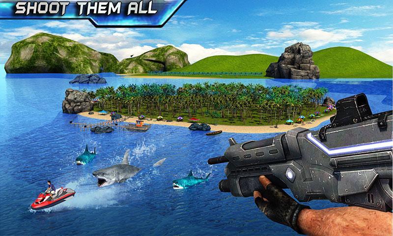 Shark Sniping 2016 Game Screenshot