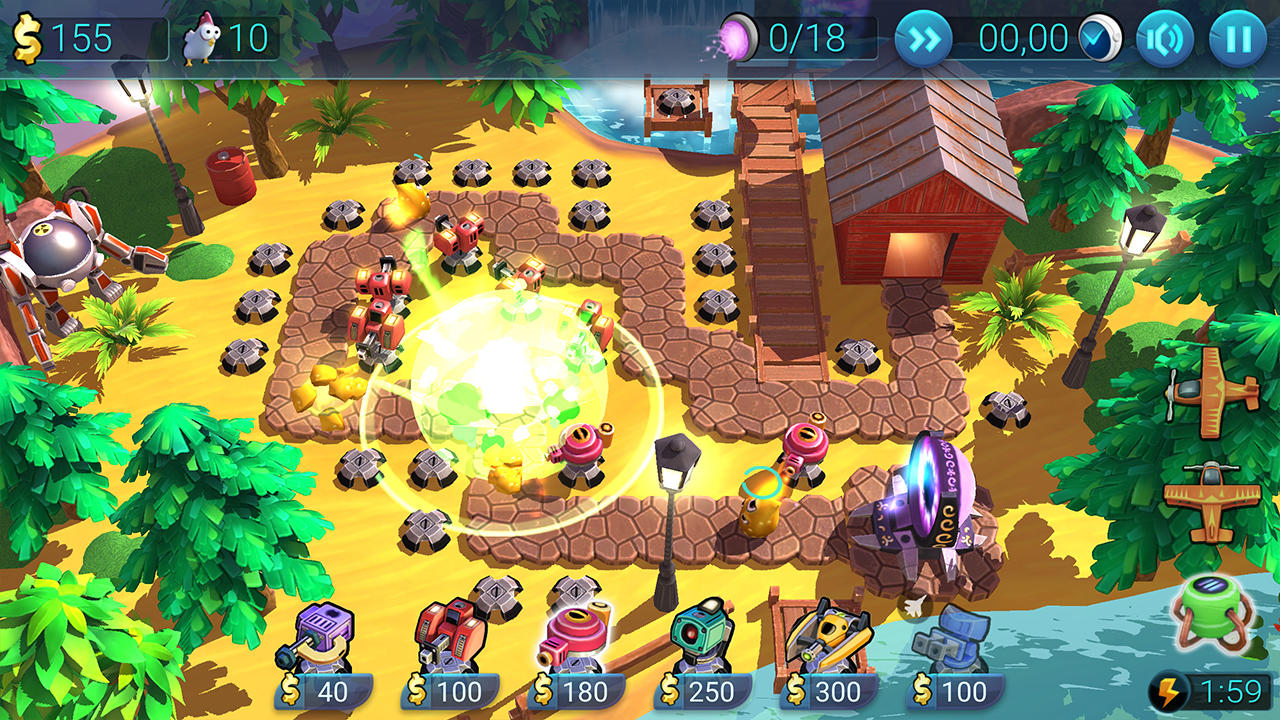 Screenshot 4 of Defenchick: tower defense 