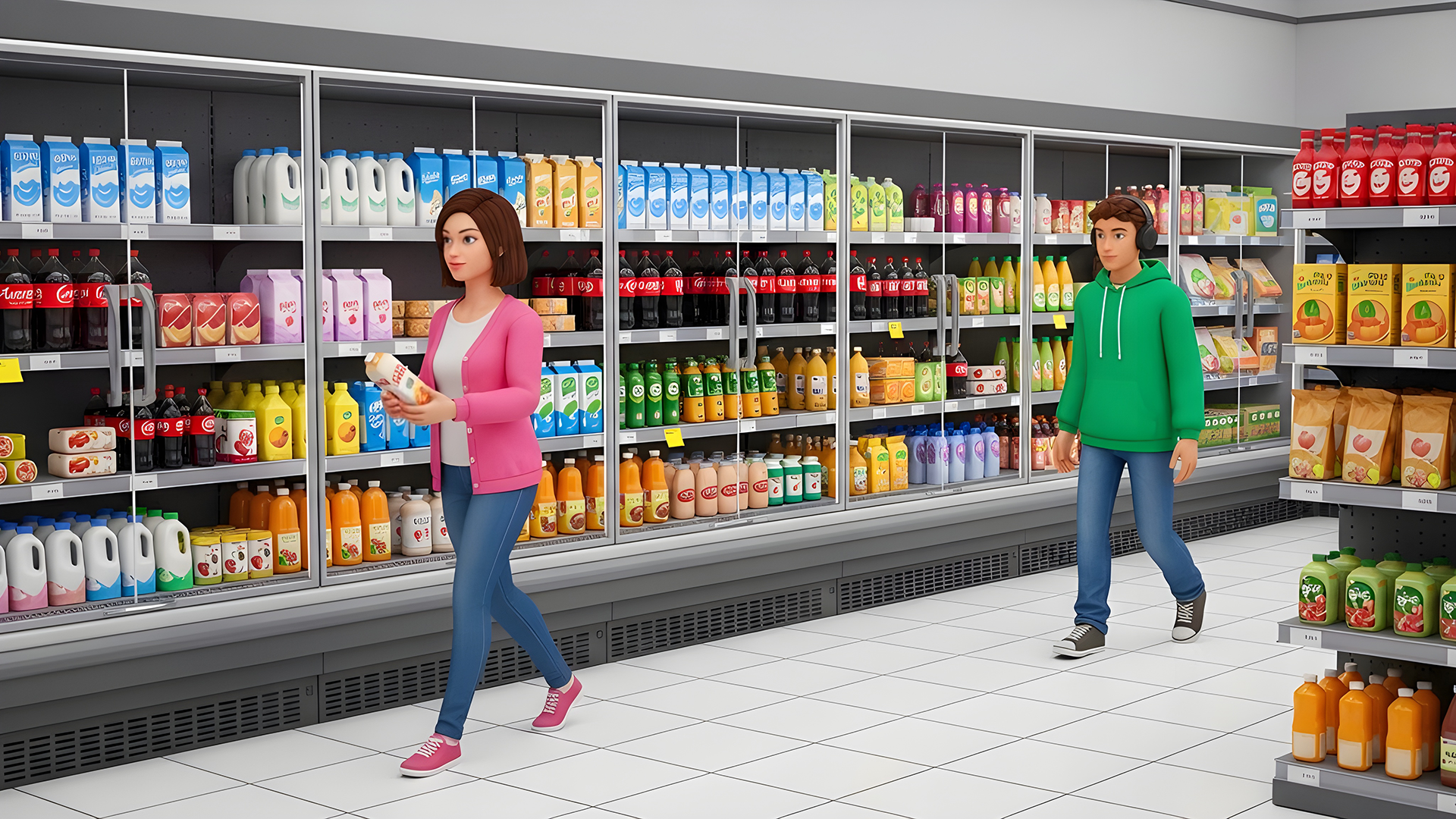 Manage Your Own Supermarket Game Screenshot