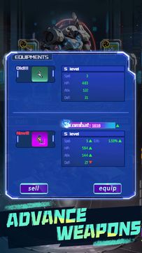 Idle Mecha Game Screenshot