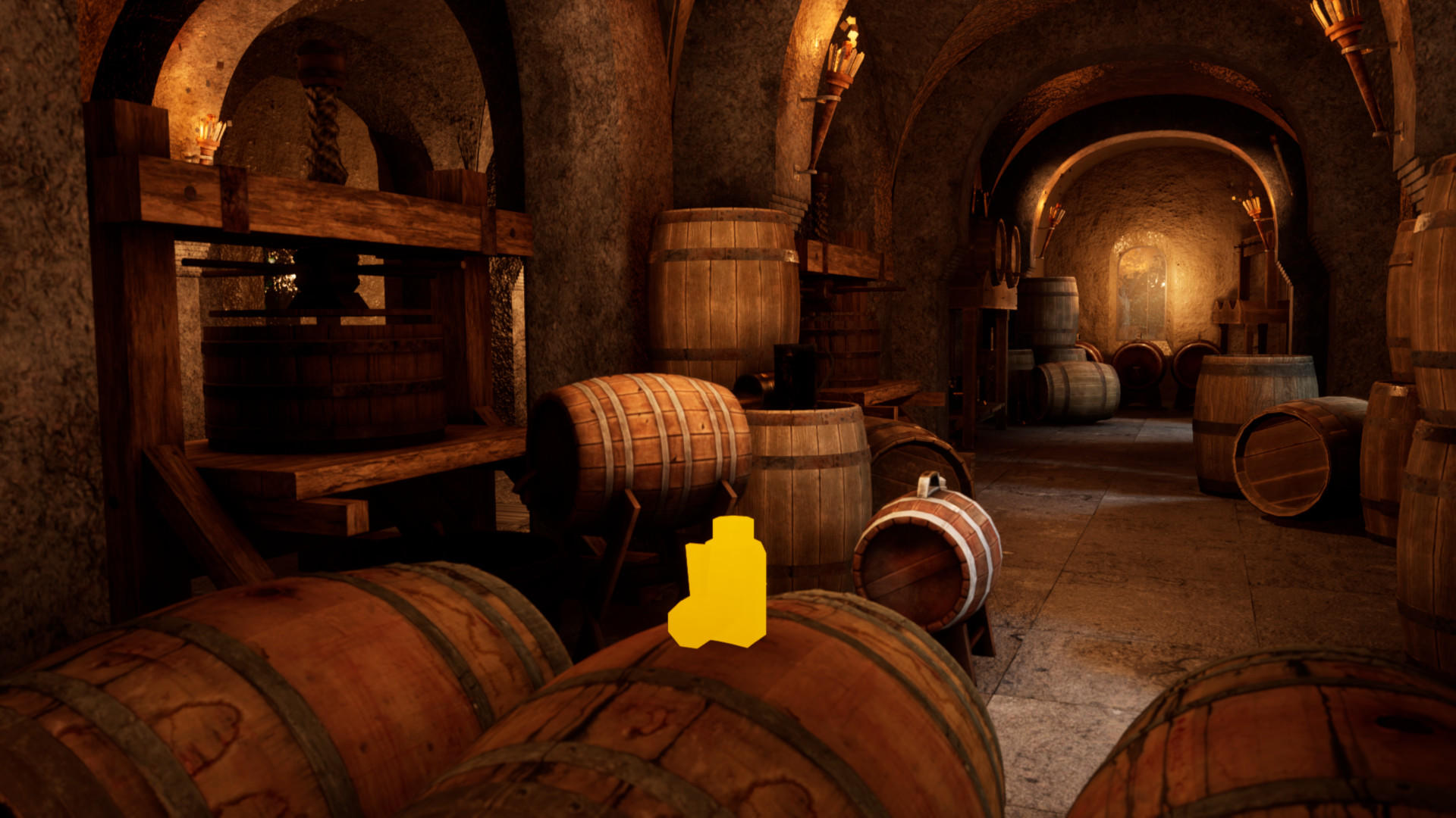 Monastery Builder Game Screenshot
