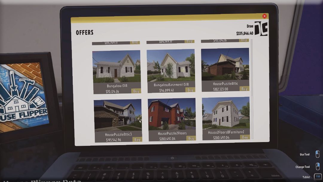 Screenshot of House Build Flipper