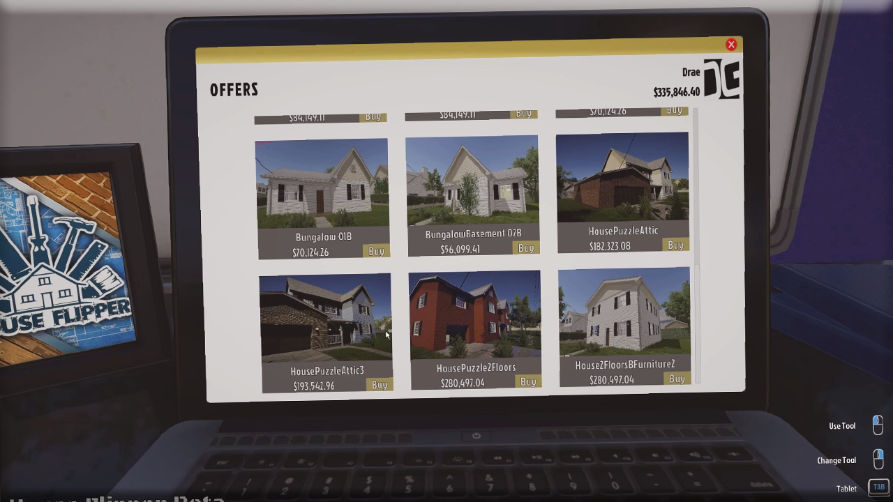 House Build Flipper Game Screenshot