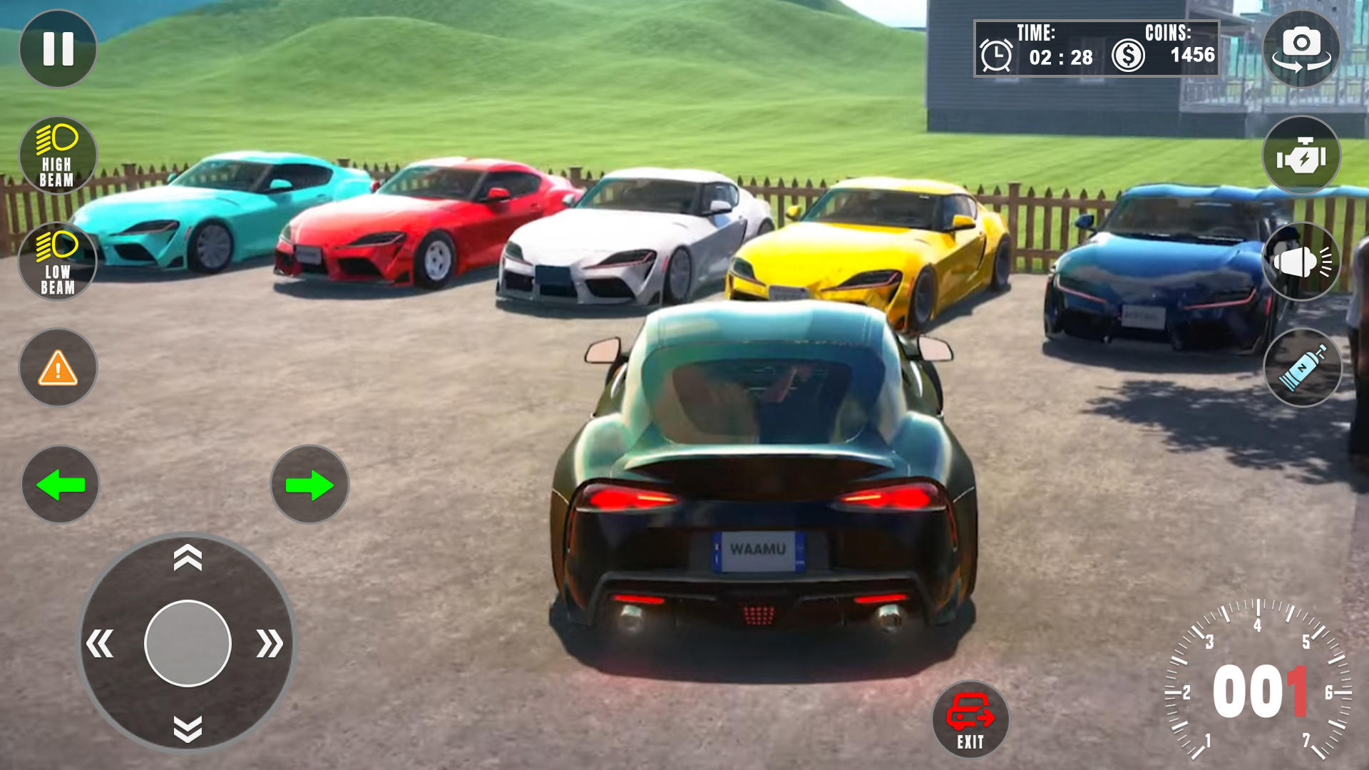 simulador de motorista de carro, Racing in Car 2, jogo de carros