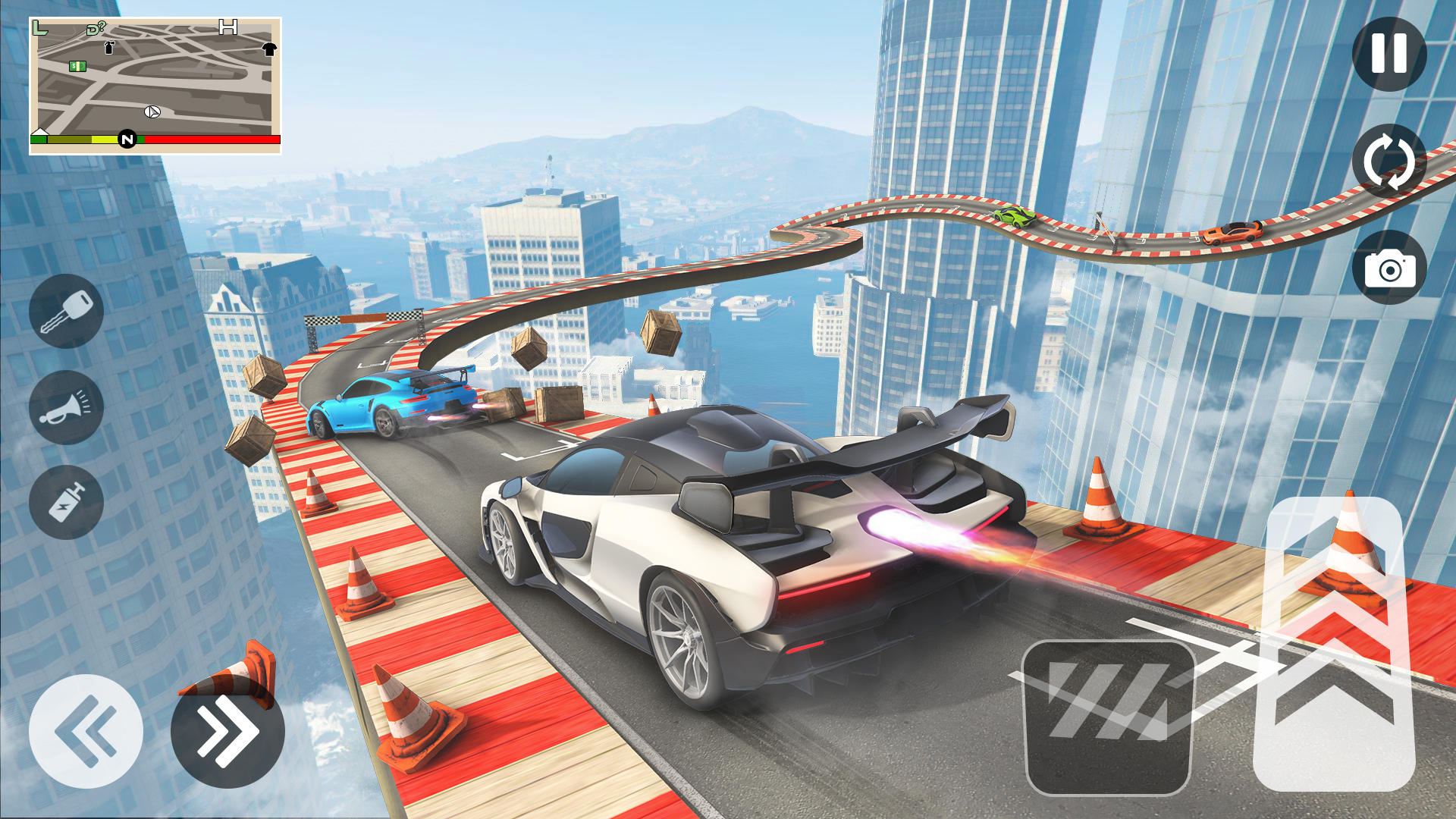Stunt Car Racing: GT Car Games Game Screenshot