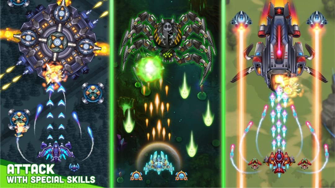 Sky Raptor: Space Shooter screenshot game