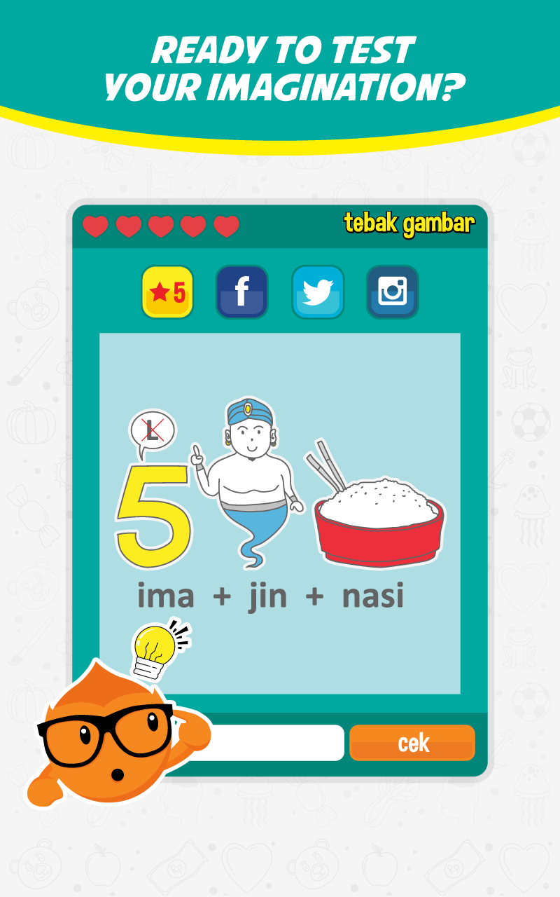 Скриншот игры Tebak Gambar