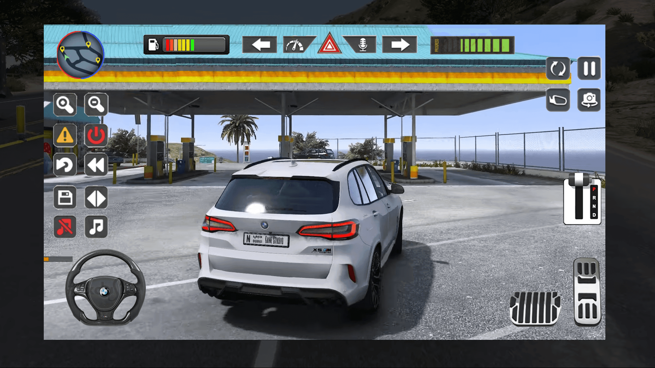 BMW X5 Extreme Racing Offroad ゲームのスクリーンショット