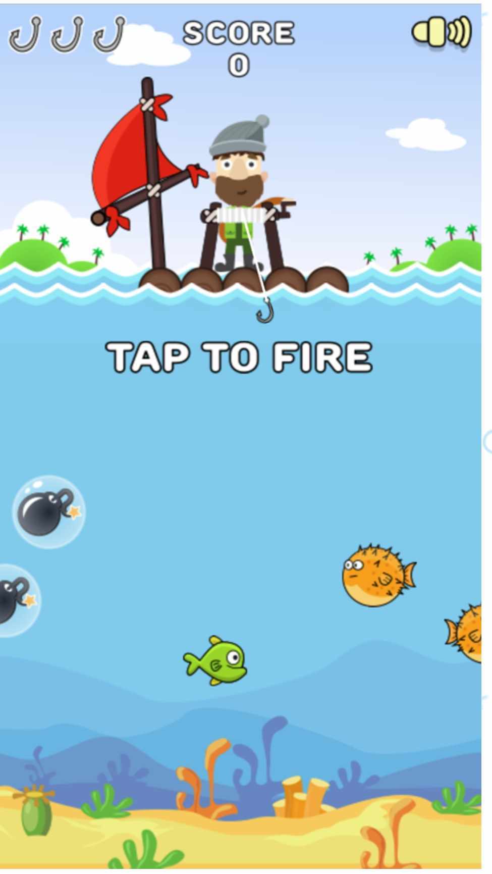 Tiny Fishing game android iOS-TapTap