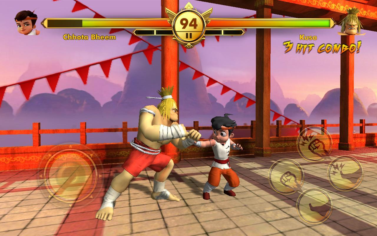 Screenshot of Chhota Bheem Kung Fu Dhamaka Official Game
