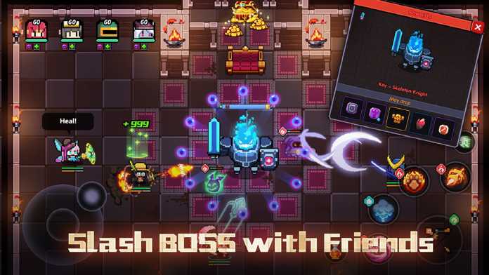 My Heroes: Dungeon Raid Game Screenshot