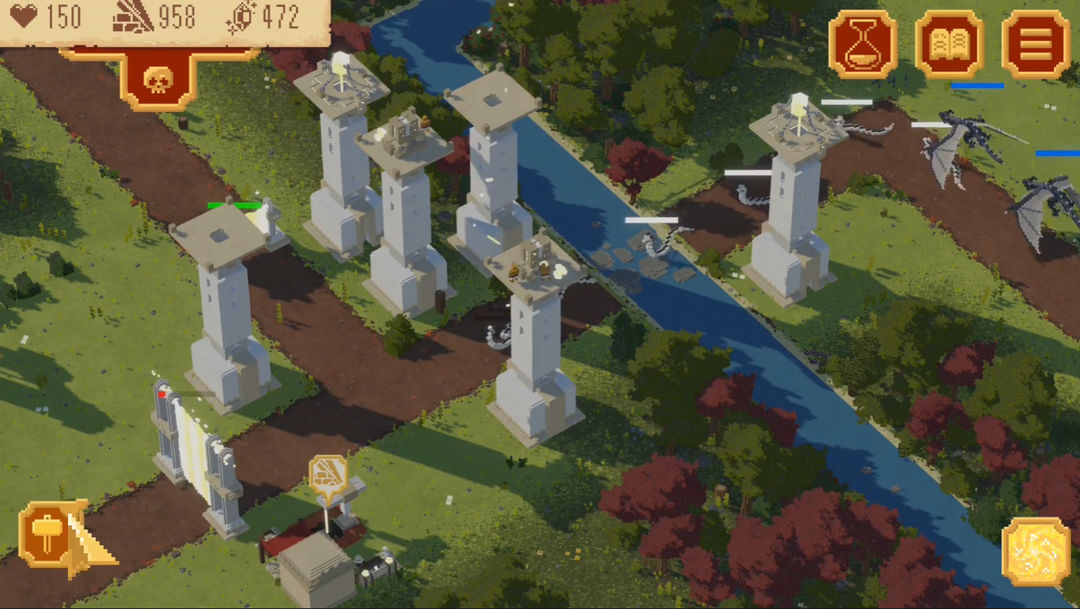 Screenshot of Dragon Realms - Towers 'n' Dragons