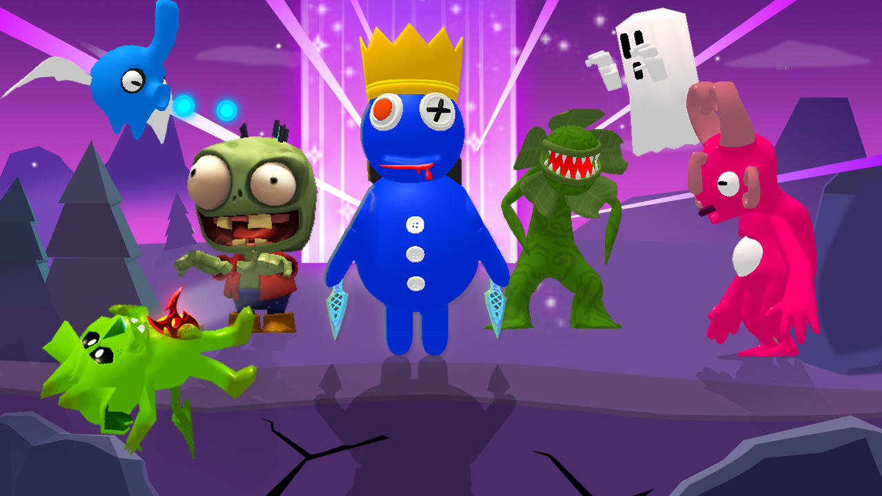Survivor Rainbow 3D Game Screenshot