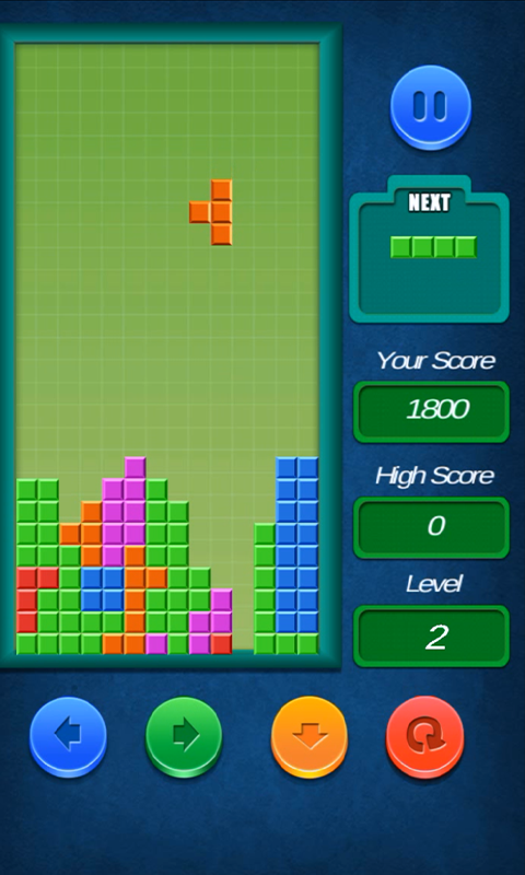 Cuplikan Layar Game Brick - Fill tetris