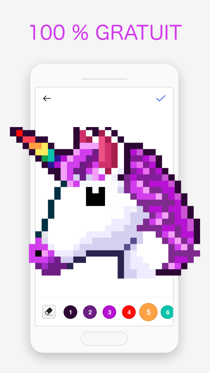 Screenshot 1 of Pixel Art - jeux de coloriage 3.2.0
