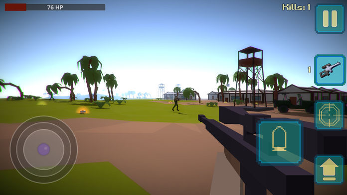 Cube Wars Strike 3D Full screenshot game