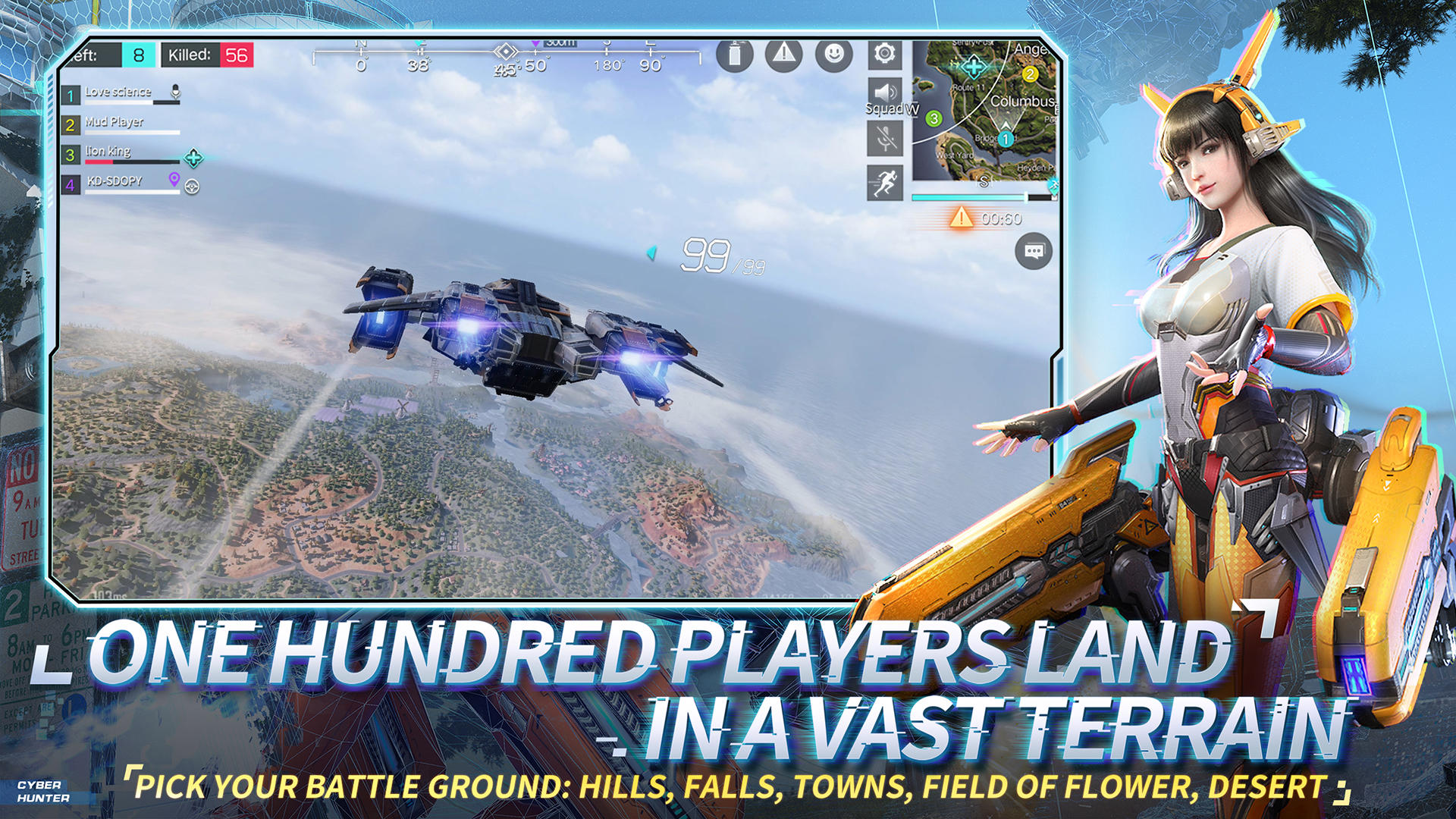 Cyber Hunter Game Screenshot
