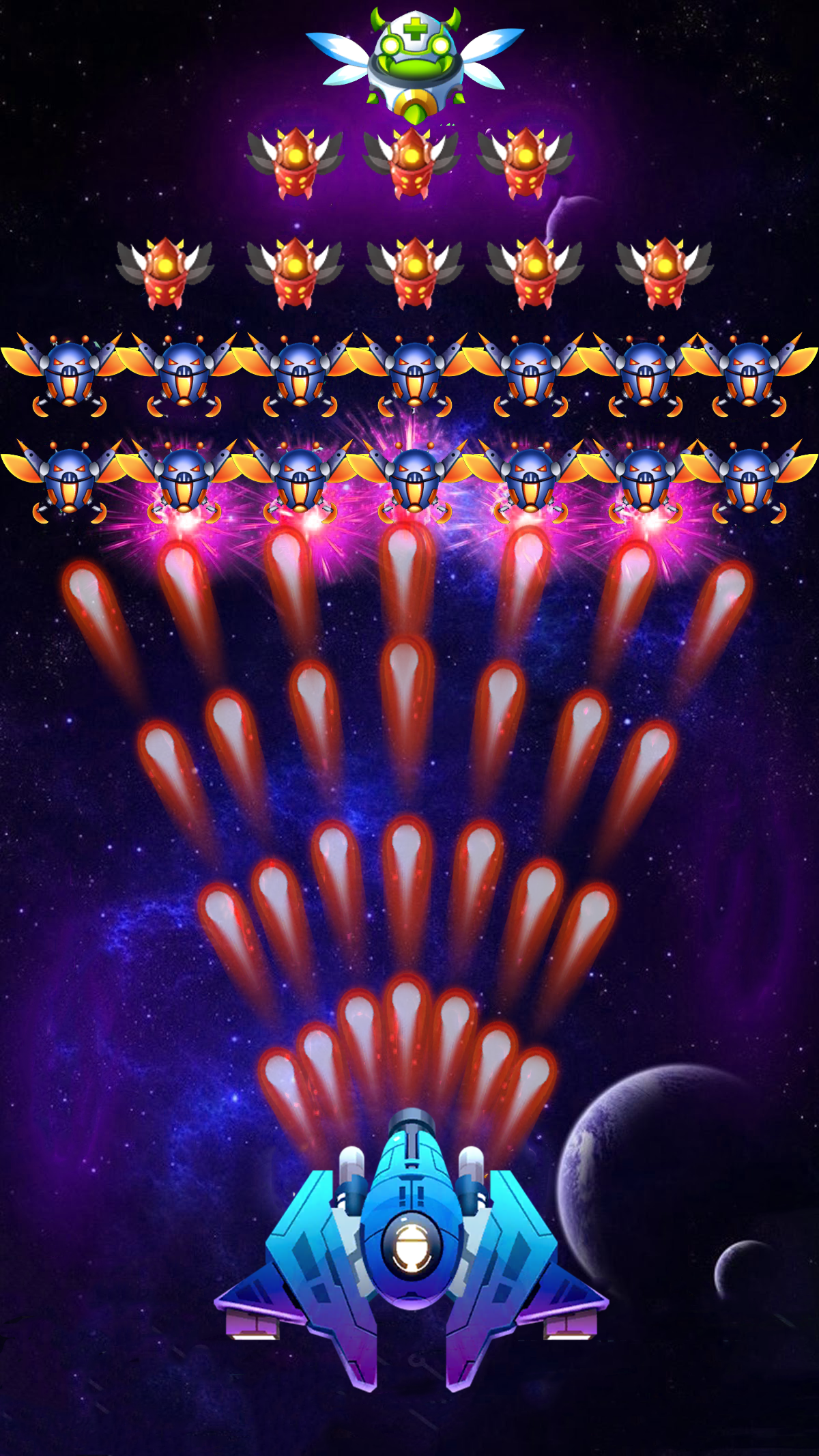 Screenshot 1 of Galaxienangriff: Weltraumschie 1.0