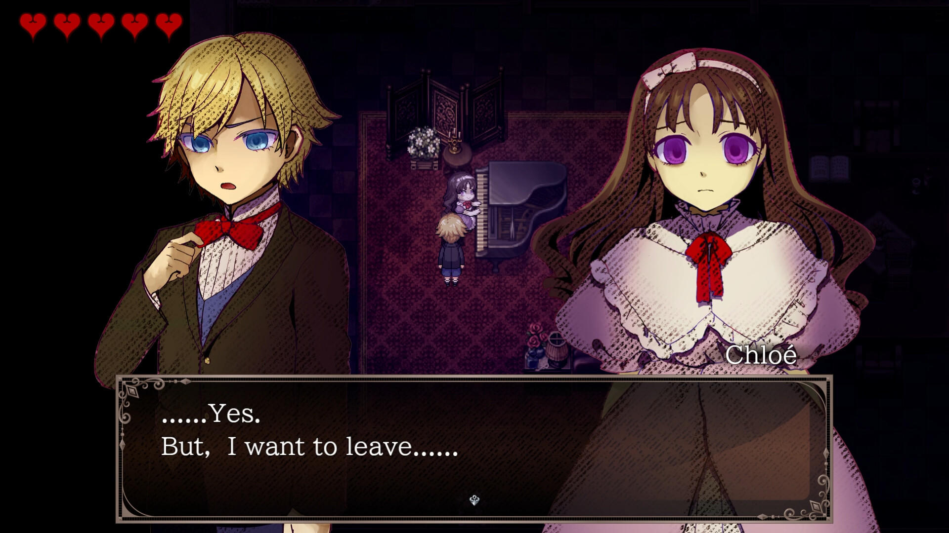 Chloé’s Requiem -encore- Game Screenshot