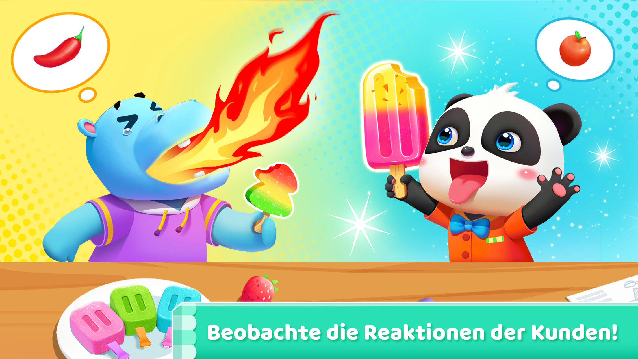 Little Panda's Ice Cream Game android iOS apk download for free-TapTap