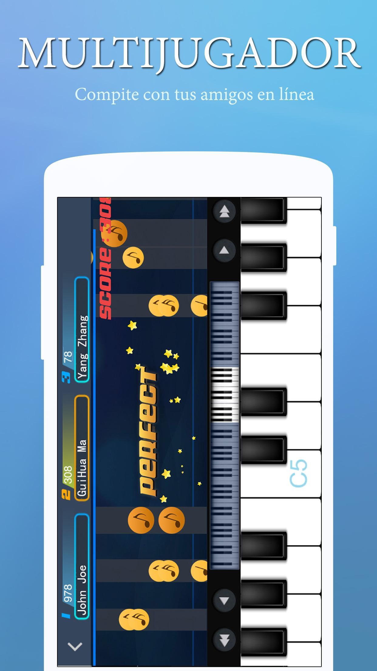 Captura de Pantalla del Juego Perfect Piano