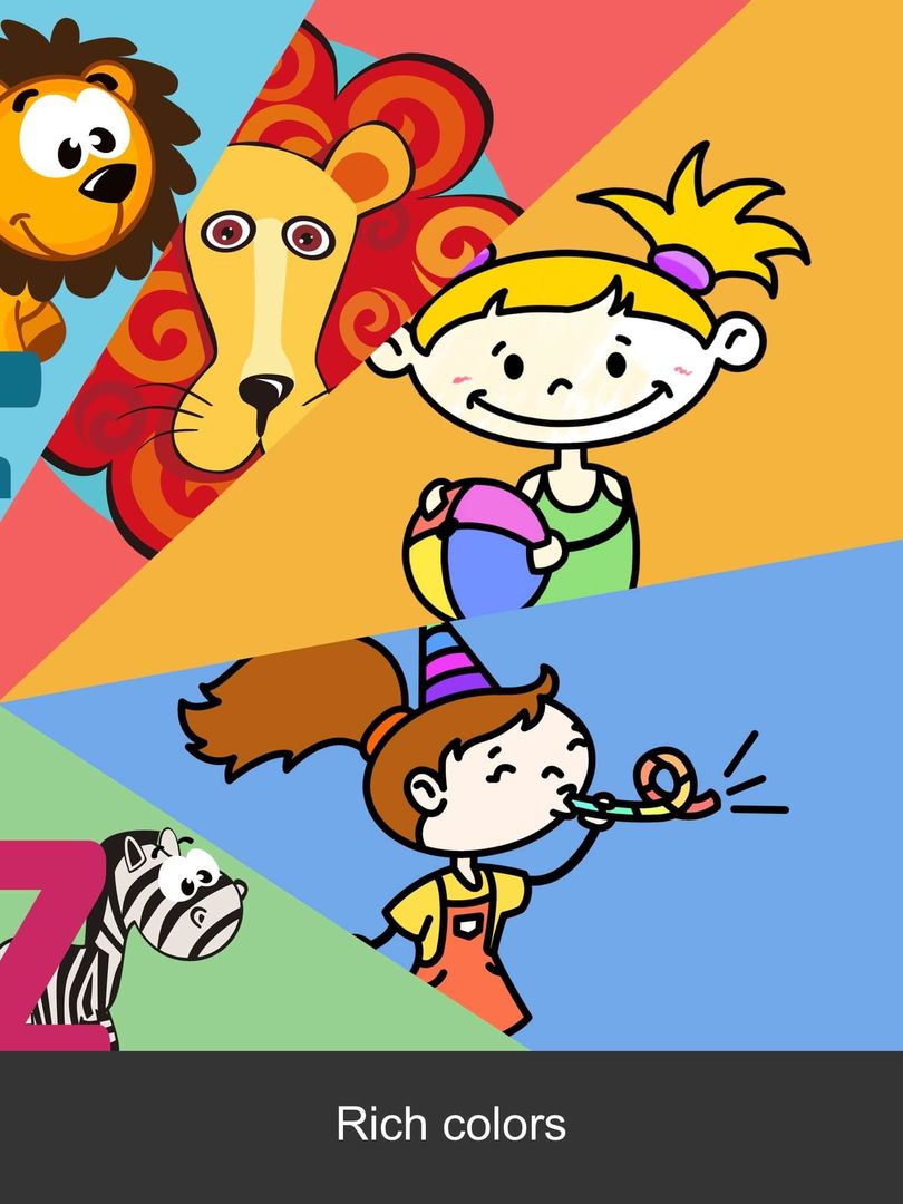 Screenshot of Coloring Book for kids
