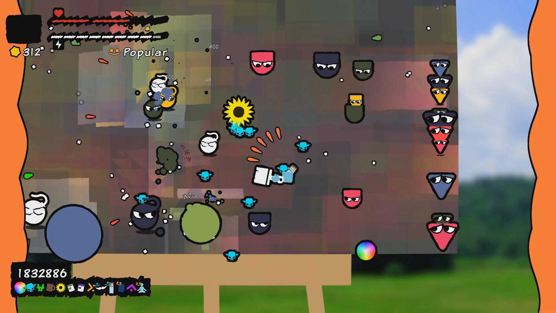 Antipaint screenshot game