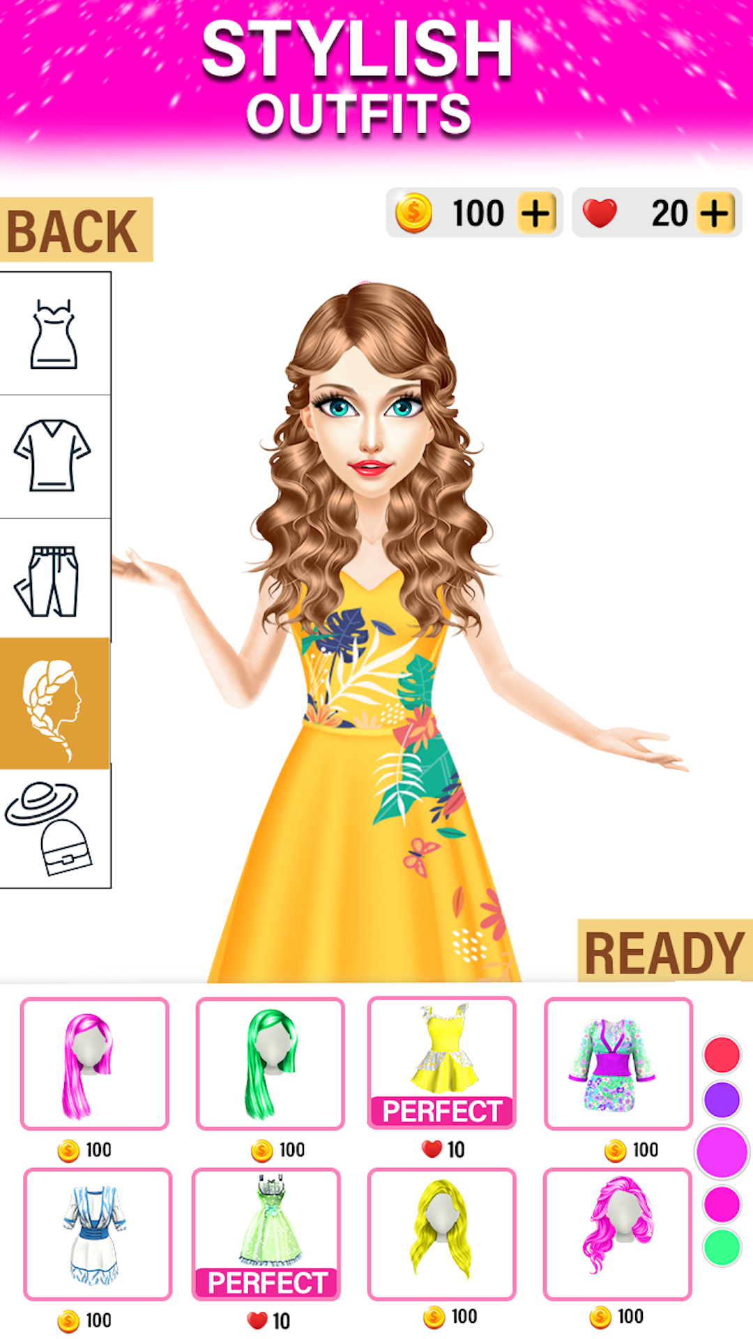 Cuplikan Layar Game Dressup Battle Fashion Contest