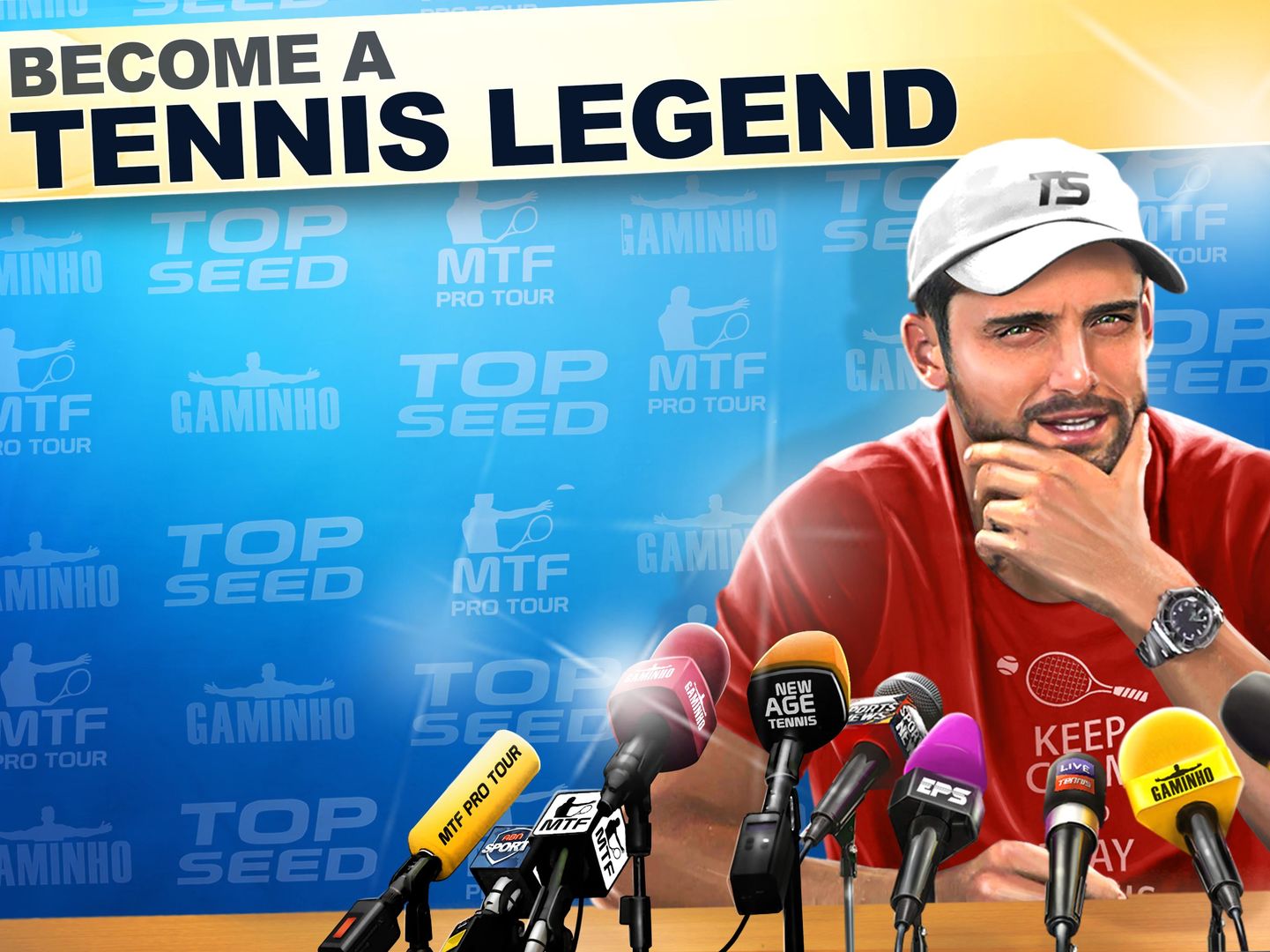 Screenshot of TOP SEED Tennis: Sports Management Simulation Game