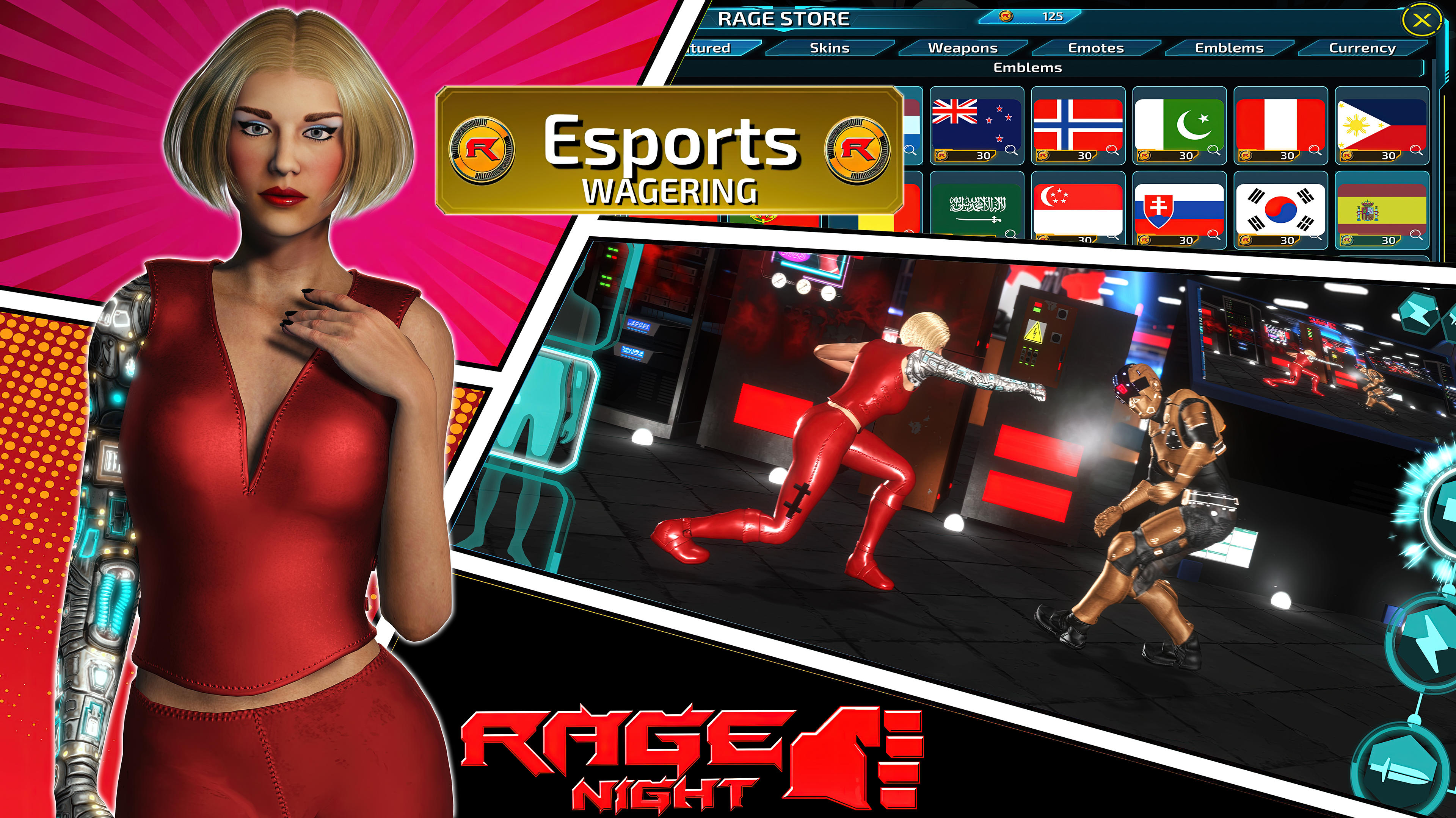 Rage Night screenshot game