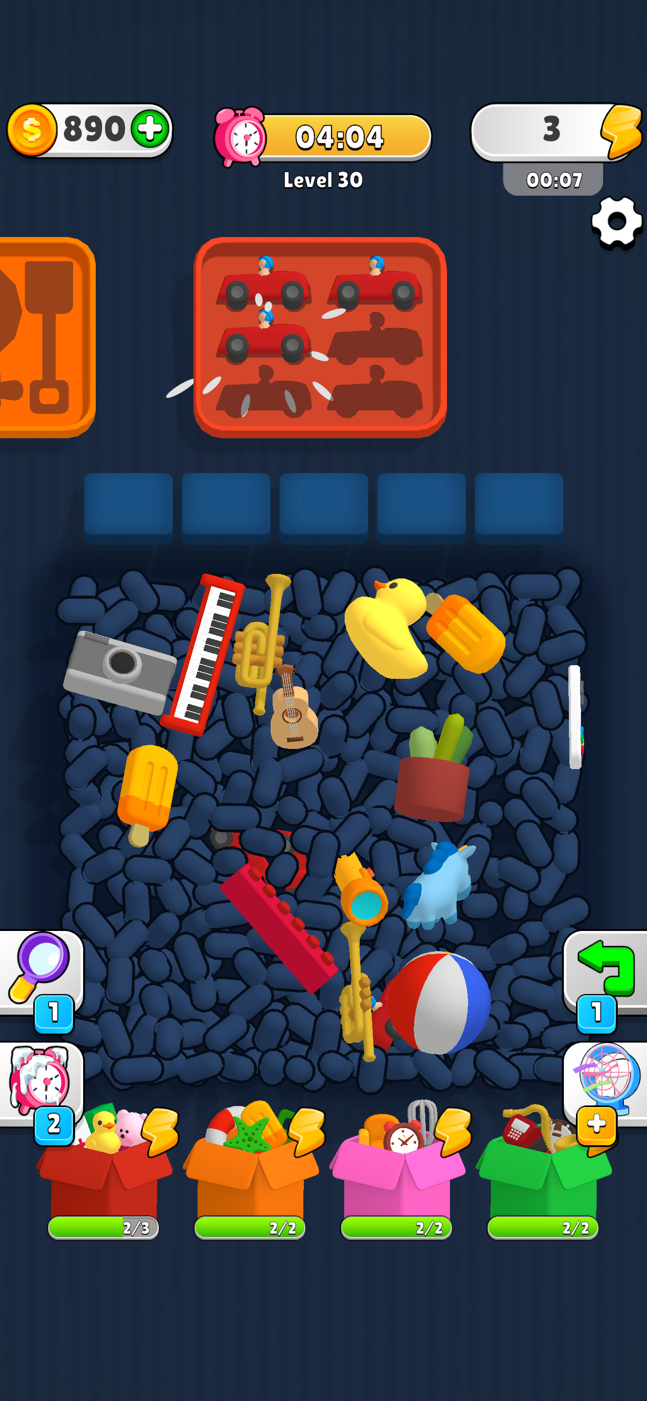 Pack Match Game Screenshot