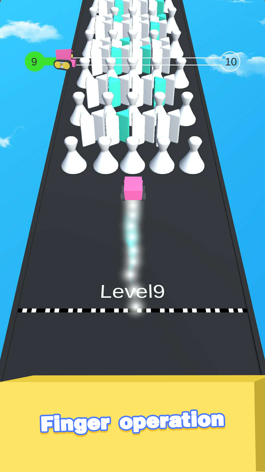 Color Car -  3D Bump car Game Screenshot