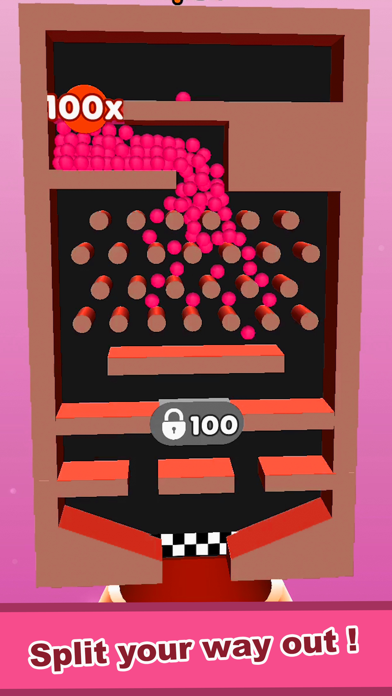 Split Balls 3D Game Screenshot