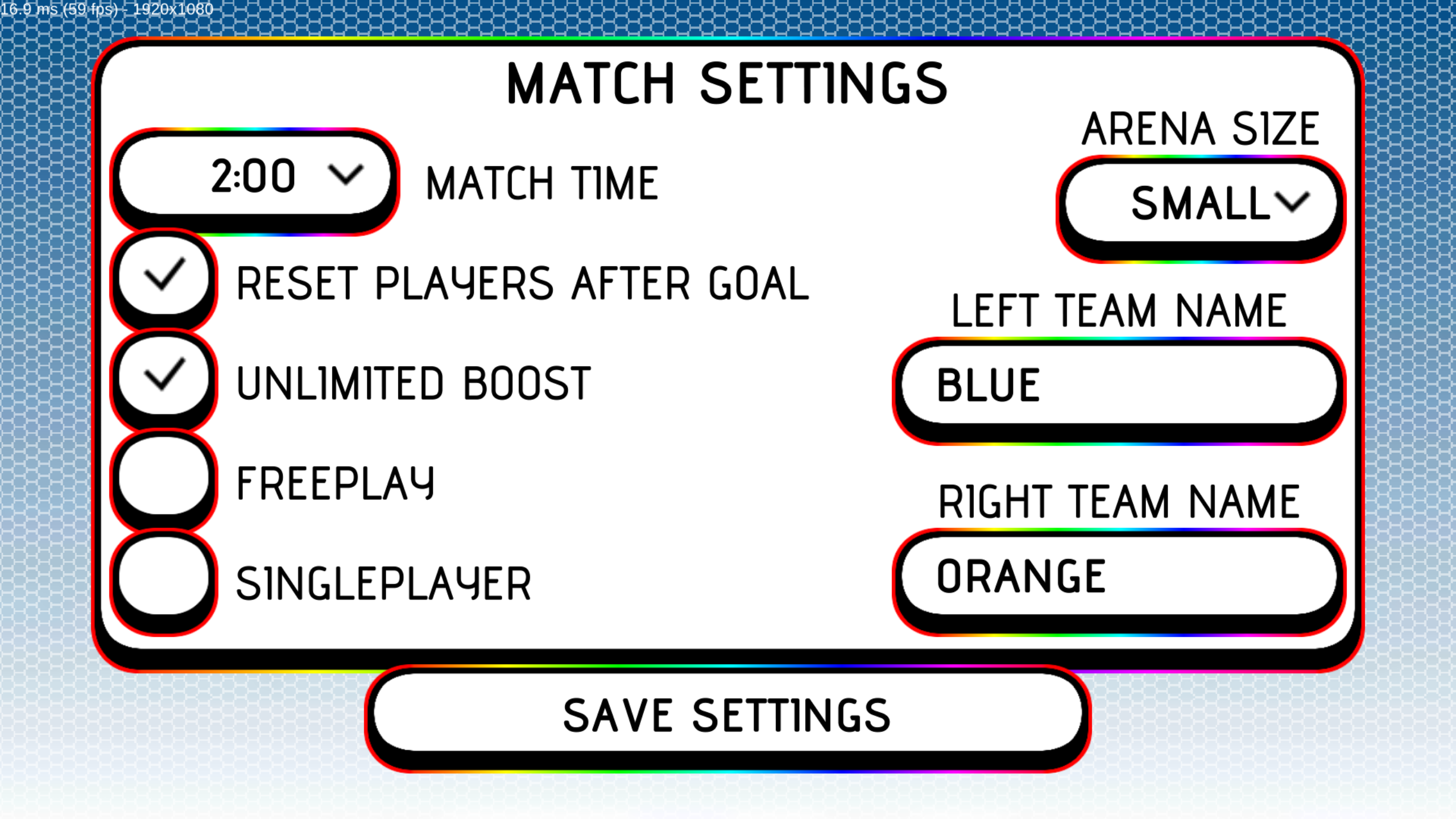 Sprocket Stadium Game Screenshot