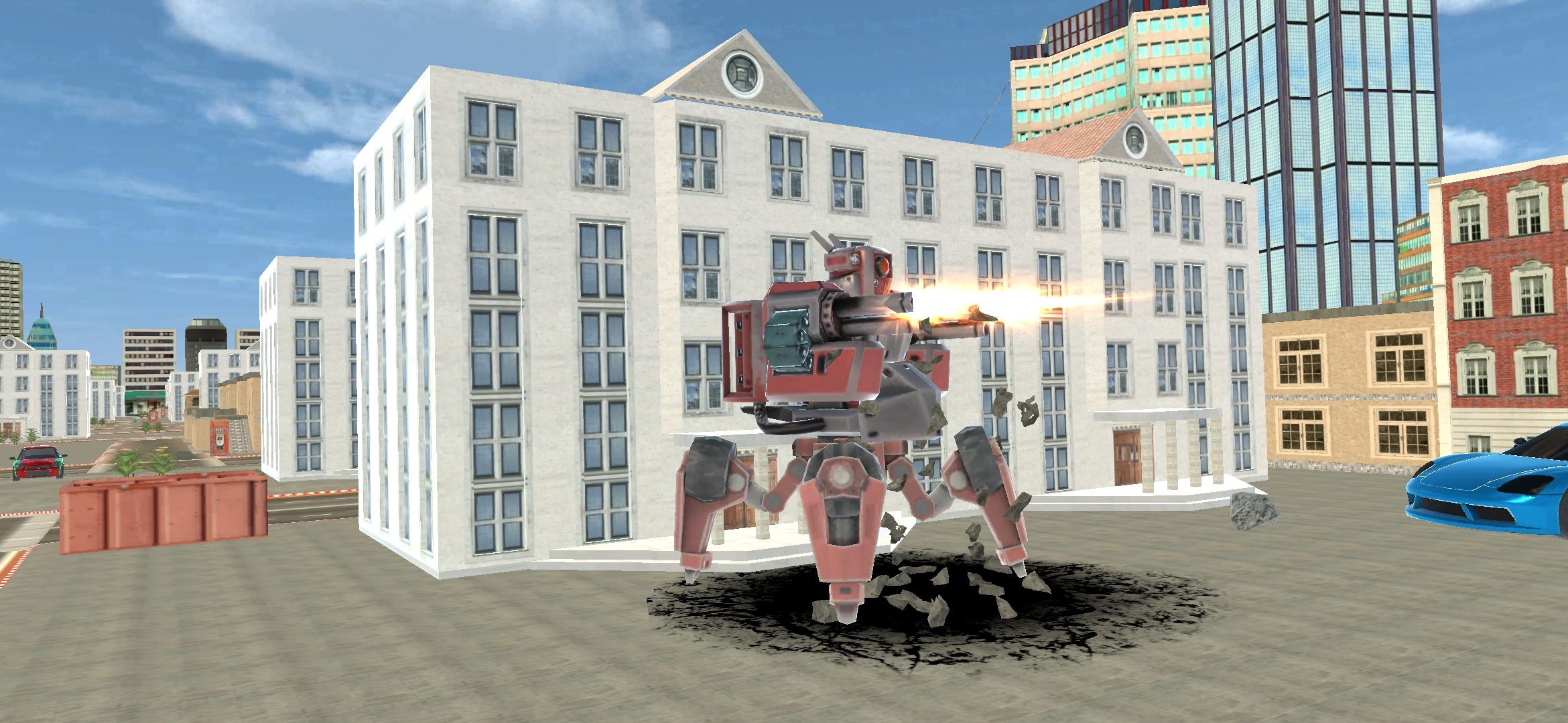 Car Robot Vs Transform Battle Game Screenshot