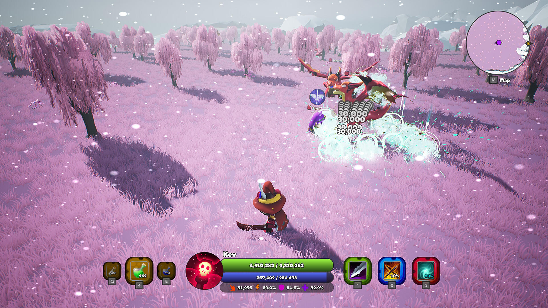 Hmph! Hmph! Yowai Game Screenshot