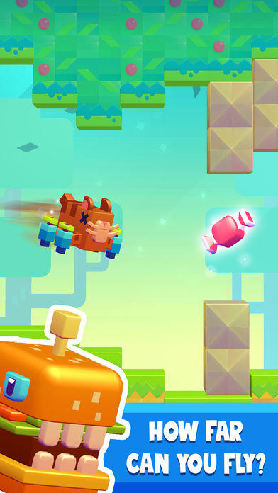 Jelly Copter Game Screenshot