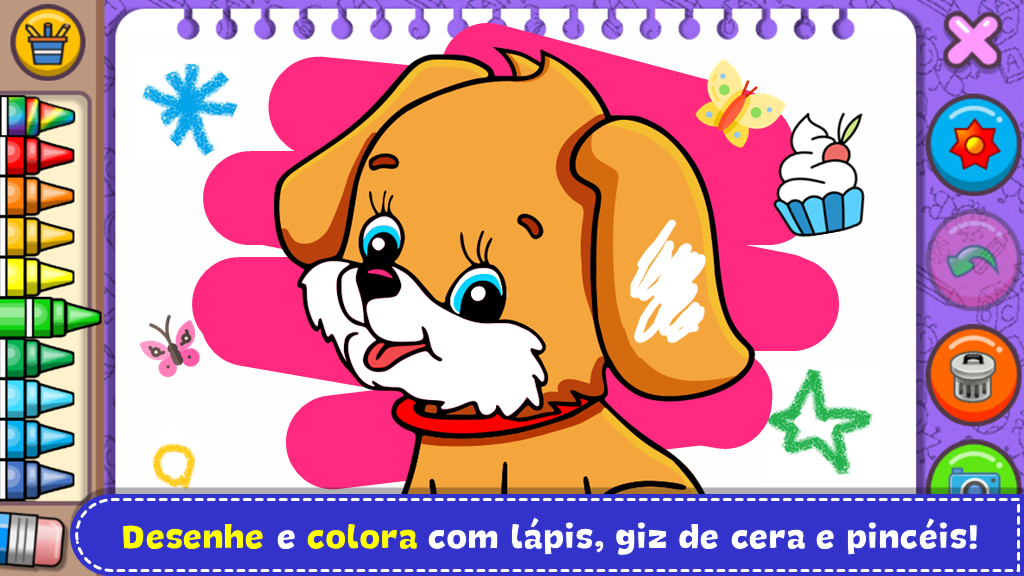 Screenshot 1 of Colorir e Aprender - Animais 1.58
