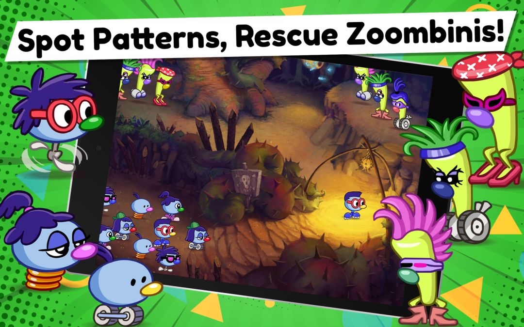 Zoombinis - Logic Puzzle Game 게임 스크린 샷