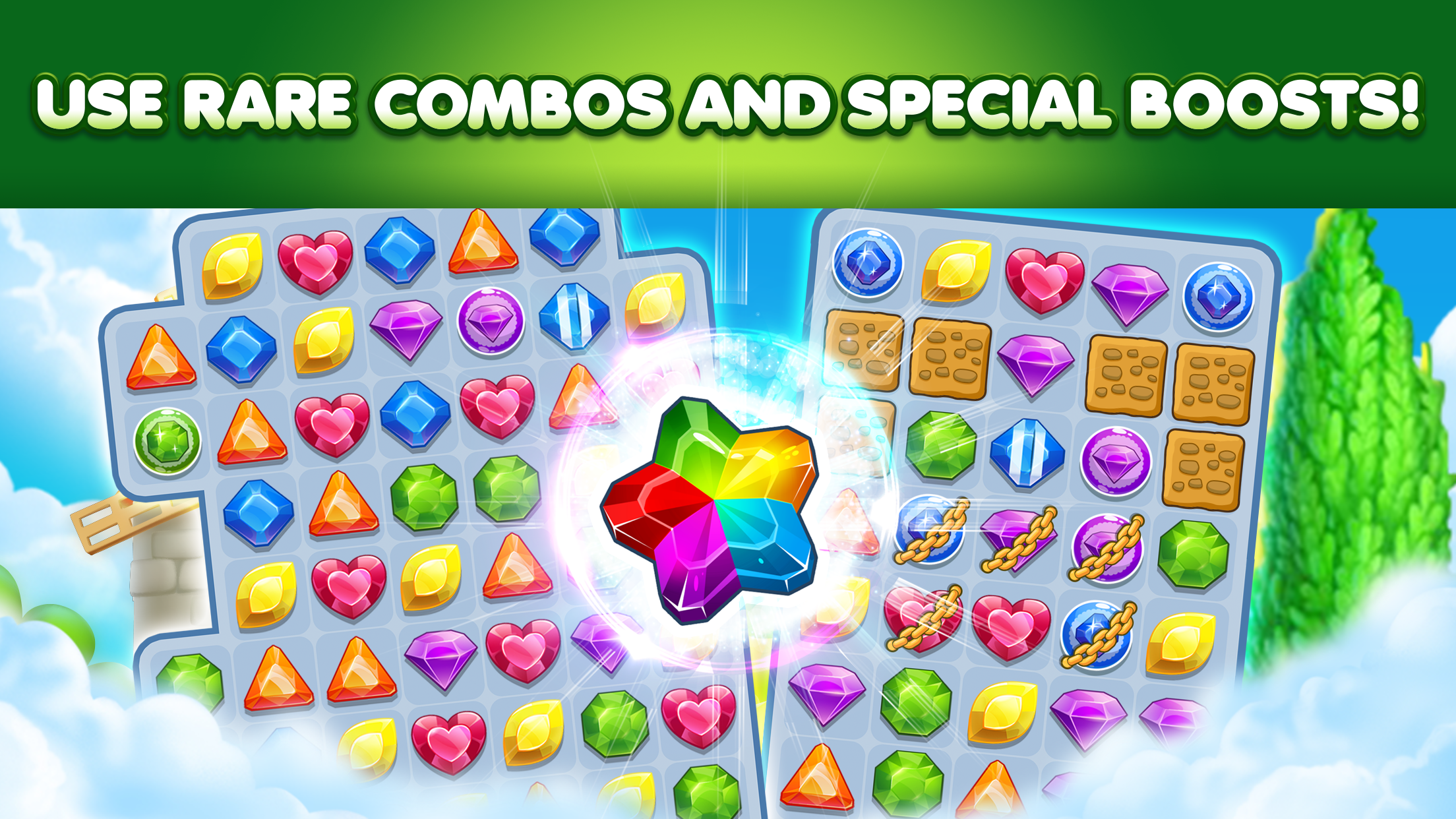 Addictive Gem - Match 3 Games Game Screenshot