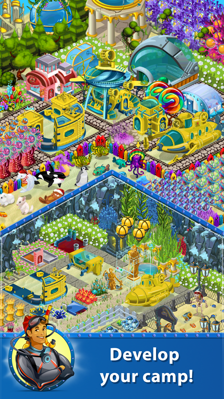 Treasure Diving Game Screenshot