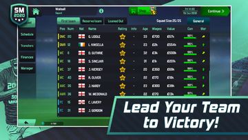 Soccer Manager 2020 - Football Management Game Game Screenshot