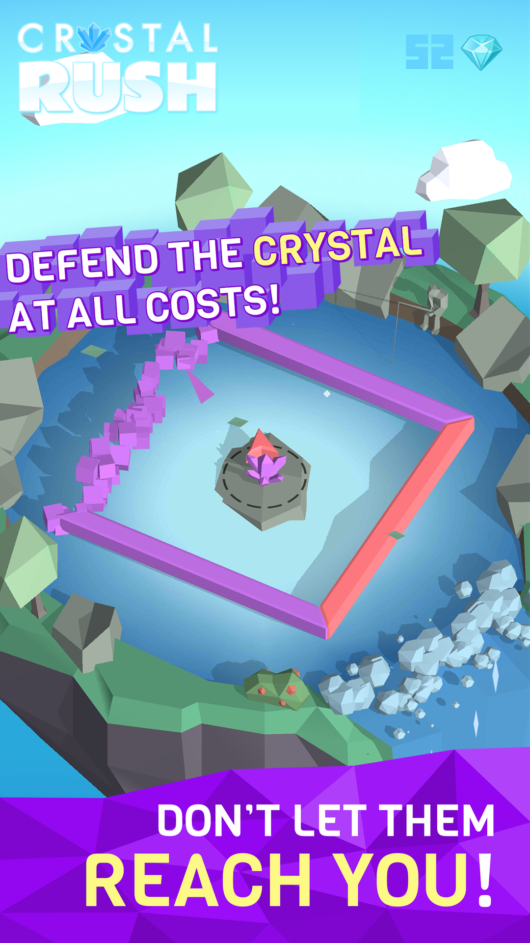 CRYSTAL RUSH! Game Screenshot