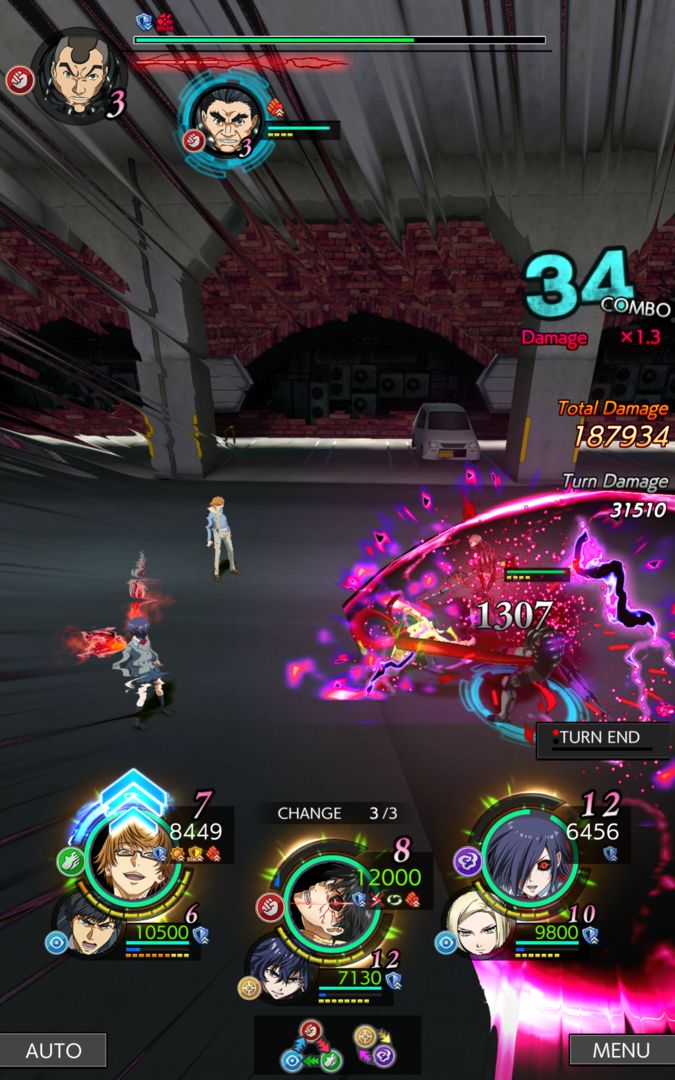 東京喰種 :re invoke screenshot game